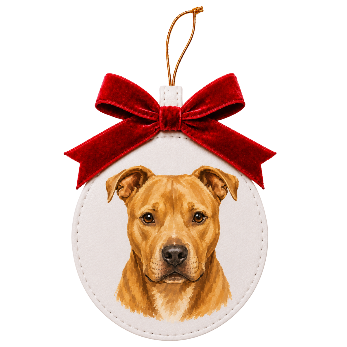 Merry Mutts Vegan Leather Ornaments