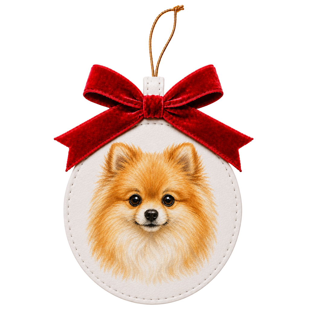 Merry Mutts Vegan Leather Ornaments
