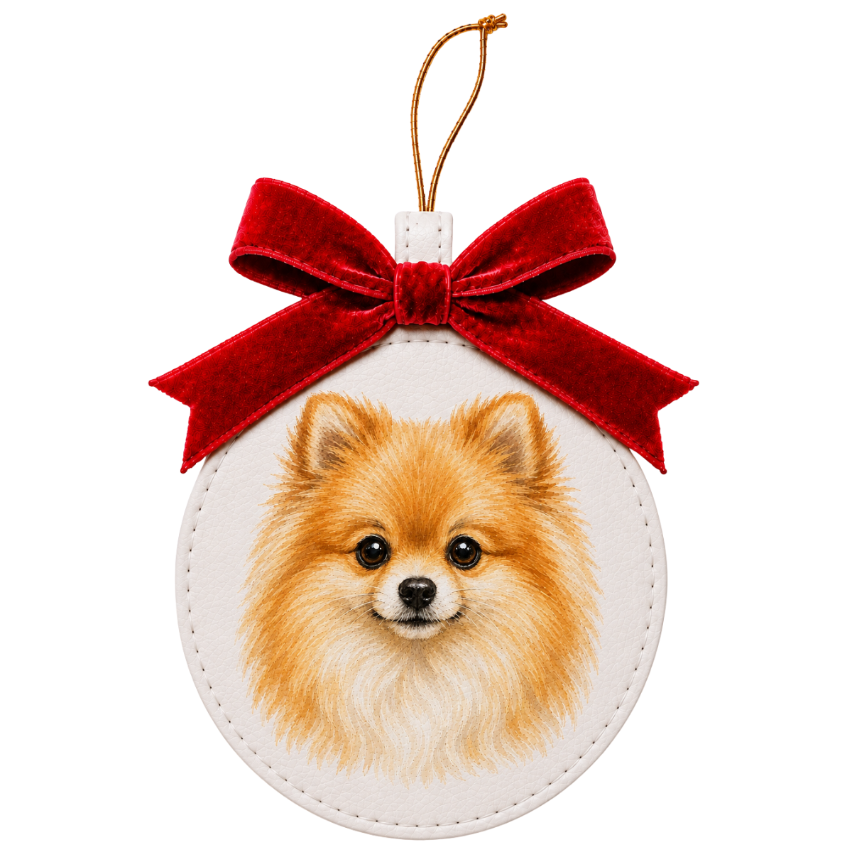 Merry Mutts Vegan Leather Ornaments