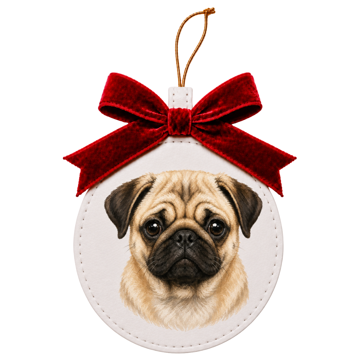 Merry Mutts Vegan Leather Ornaments