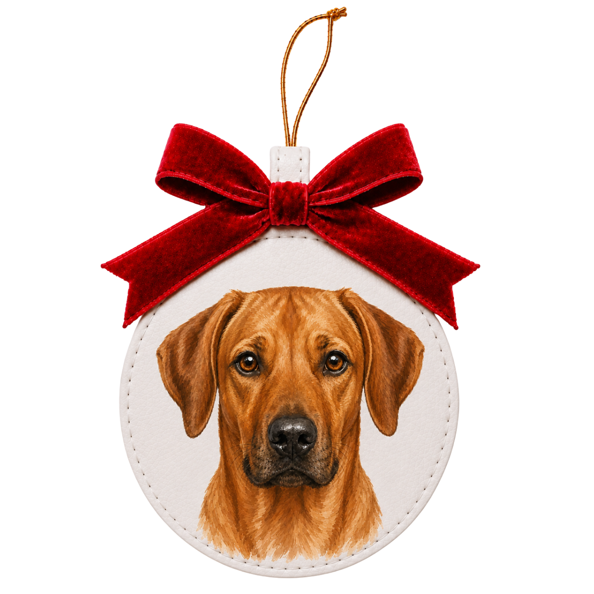 Merry Mutts Vegan Leather Ornaments
