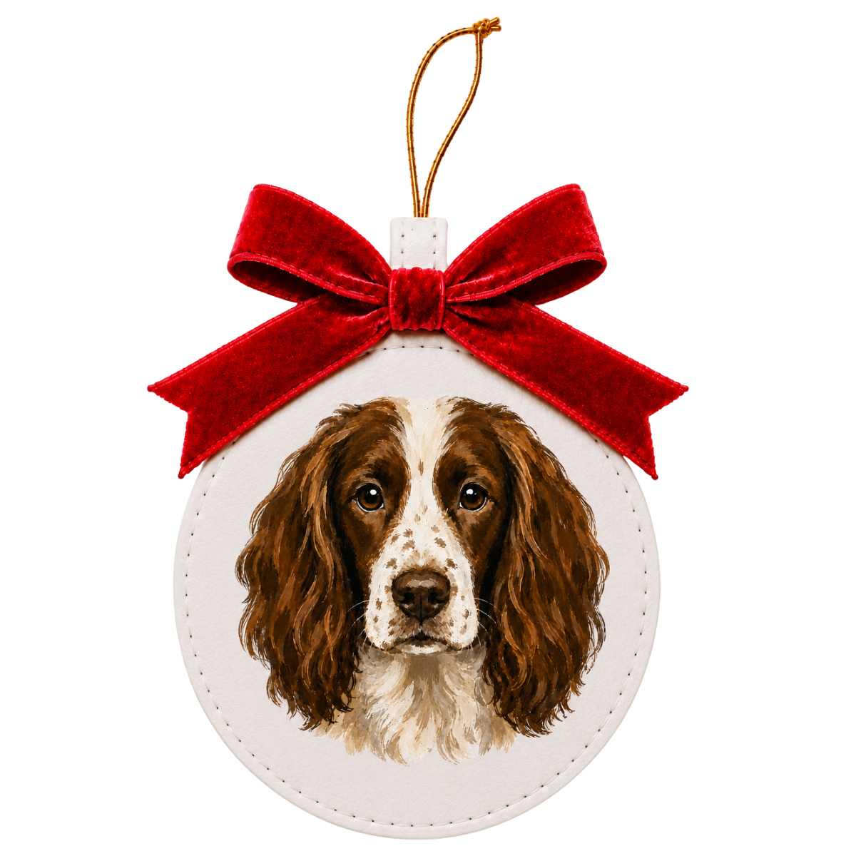 Merry Mutts Vegan Leather Ornaments