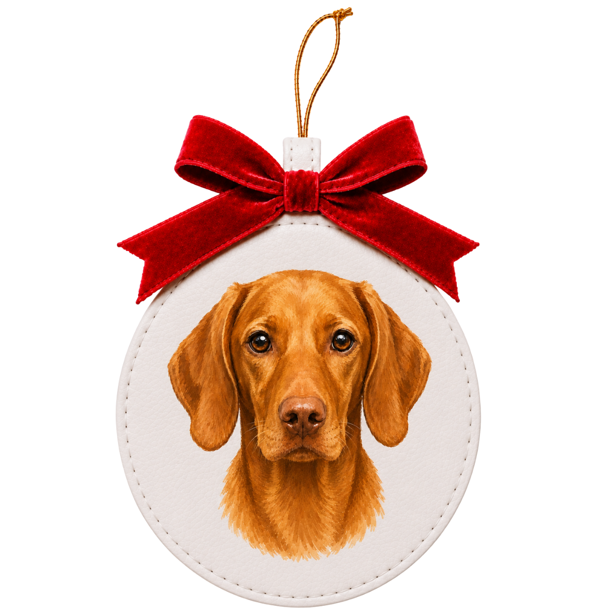 Merry Mutts Vegan Leather Ornaments