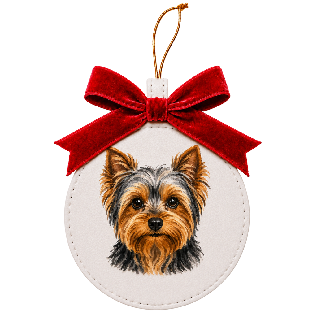 Merry Mutts Vegan Leather Ornaments